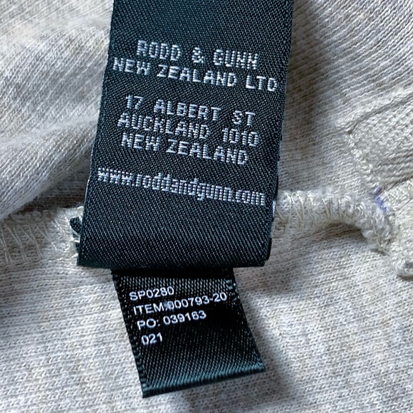 Rodd & Gunn Alton Ave Quarter Zip Sweater in Ice Grey Marle - Picture 13 of 14